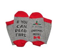 1 Pair Novelty Socks Birthday Gifts Funny Christmas Holiday Sock for Men Dad Grandpa Son Women Grand