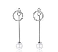 1 Pair of Ladies Earrings Earrings sterling silver with cubic zirconia sunflower Antlers Sweet Little Snowflake Studs Earrings, Hypoallergenic, for Women Girlfriend Mother Daughter
