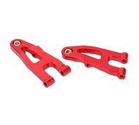 1 Pair RC Front r Suspen Arms Aluminum, Upg Parts for SG 1603 1/16 RC Car, Front r Swing Arm with Strength, m y for Running (Red)