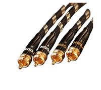 1 Pair rca cable 7N OCC hifi 2rca to high-end audio cables for Amplifier DAC DAP male to TV car stereo Mixer(0.5m)