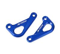 1 Pair Rear Subframe Racing Hooks Tie Down Holder Billet Compatible with BMW S1000RR 2009-2019 S1000R S1000 R 2014-2019 HP4 2012-2014 (Color : Black, Size : A)(S1000R logo-02)