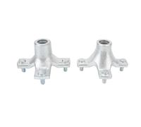 1 Pair Rear Wheel Hubs High Strength Rear Left And Right Wheel Hubs for ATV TRX400EX SPORTRAX 400 2X4