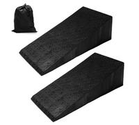 1 Pair Squat Blocks - Non-Slip Angled Wedge for Squat Training, Stability and Balance Enhancement for Women, Men and Fitness Enthusiasts, Suitable for Home Gym, Dorm, Living Room, 12.4x6.1x3.35inches