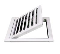 1 panel de acceso de aleación de aluminio, puerta de acceso personalizable para paneles de yeso con rejilla de filtración (45 x 55 cm)