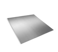 1 panel de chapa de aluminio, chapa de aluminio cuadrada de 50/100/200/300/500 mm, chapa de aluminio de alta resistencia(0.5x50x100mm)