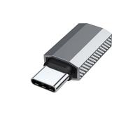 1 paquete de 100 W 10 GBPS USB C adaptador PD100W tipo C macho a hembra extensor 4K @60Hz vídeo USB 3.1 teléfono celular tablet