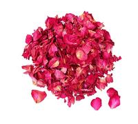 1 paquete de 150 g de pétalos de rosa secos, flores secas, confeti, decoración dispersa para bodas, bodas de flores secas, pétalos de rosa para bodas