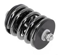 1 paquete de amortiguador trasero de bicicleta Ti aleación tornillo varilla suspensión para Brompton para bicicleta plegable 3sixty ligero gris plata oro 40 x 68 mm ciclismo (gris)