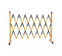1 Paquete de Barricada expandible de 1,2 x 6 m, Puerta de Seguridad Flexible y Extensible para entradas de vehículos, Barricada peatonal, Barricada de Valla de tráfico, c