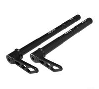 1 paquete de bicicleta de montaña a través del eje pasante de liberación rápida pincho de metal delantero y trasero para bicicleta de montaña de 12 x 100 15 x 110 12 x 142 12 x 148 mm MTB ciclismo