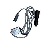 1 paquete de convertidor de impulso CC de 9 a 28 V a 30 V 35 A fuente de alimentación con interruptor para vehículo Starlink, marino, caravana, barco, gris y negro, cable de 50 cm (50 cm)