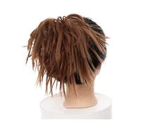 1 paquete de extensiones cabello moño desordenado, banda elástica, ondulado sintético, pelucas mujer Pieza de Pelo de Moño Desordenado