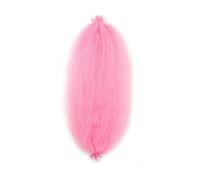 1 paquete de extensiones de cabello trenzado Marley Twist, extensiones sintéticas Afro Twist for mujeres negras Wear and Go(PINK,16inch)