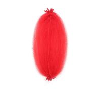 1 paquete de extensiones de cabello trenzado Marley Twist, extensiones sintéticas Afro Twist for mujeres negras Wear and Go(RED,24 inch)