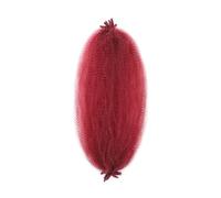 1 paquete de extensiones de cabello trenzado Marley Twist, extensiones sintéticas Afro Twist for mujeres negras Wear and Go(BUG,16inch)