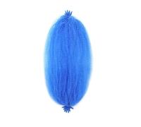 1 paquete de extensiones de cabello trenzado Marley Twist, extensiones sintéticas Afro Twist for mujeres negras Easy Installation and Removal(BLUE,24 inch)