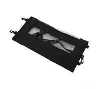 1 paquete de funda impermeable transparente para documentos de TPU bolsa seca para senderismo, camping, caminar, protección contra la lluvia, negro, 485 x 30 cm