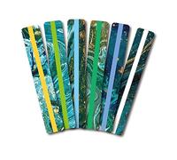 1 paquete de lindas tiras de manual de lectura para niños dislexia herramientas de lectura LEURTER LEUERUNGS MARKS PARA NIÑOS HOLLOGRAGER SPRACKER GUIDD STRIPS Highlight Colored Overlay Bookmark