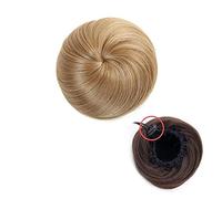 1 paquete de moño sintético, recto, rosquilla, peluca con cordón, bailarina falso for mujeres, accesorios for el cabello Pieza de Pelo de Moño Desordenado