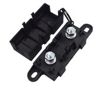 1 paquete de portafusibles de hoja plana MEGA atornillable ANM-H3, bloque de fusibles automotriz compatible con 30A a 500A(500A,1PCS Fuse Holder)
