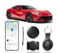 1 paquete de rastreador GPS para coche compatible con Google Find My App, rastreador GPS, rastreador de coche, mini etiqueta de localización para vehículos y equipaje, sin suscripción, sin SIM