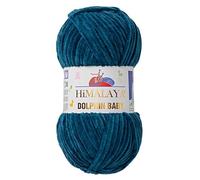 1 paquete/madeja Himalaya Dolphin Baby, cada madeja 100 gr/3,5 oz, 120 mt/132 yd, hilo súper grueso, hilo para manta, hilo de terciopelo, hilo para tejer, hilo para amigurumi, hilo para bebé 80348
