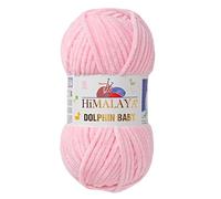 1 paquete/madeja Himalaya Dolphin Baby, cada madeja de 3.5 onzas, 120 mt/ 132 yardas, hilo súper voluminoso, hilo de manta, hilo de terciopelo, hilo de tejer, hilo Amigurumi, hilo de bebé 80319