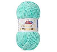 1 paquete/madeja Himalaya Dolphin Baby, cada madeja de 3.5 onzas, 120 mt/ 132 yardas, hilo súper voluminoso, hilo de manta, hilo de terciopelo, hilo de tejer, hilo Amigurumi, hilo de bebé 80345