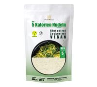 1 paquete | Pasta 5 calorías 250g | Pasta a base de algas | Sin gluten y vegano | Bajo en carbohidratos | Schultz y König