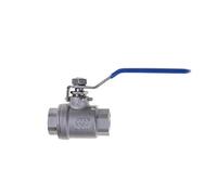 1 par 1/2 "3/4" 1 "tamaño hembra puertos completos 304 acero inoxidable SS201 tipo bola de dos piezas DN15 DN20 DN25(45659,Stainless Steel 304)