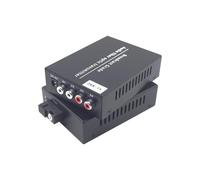 1 Par 2 Canal Convertidor de Audio Digital A Fibra, Transmisor Receptor, Puerto Óptico SC Simplex Monomodo 2 Vías