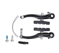 1 par/2 pares V conjunto de frenos piezas de bicicleta delantera trasera V freno de aleación de aluminio V piezas de freno(1 par)