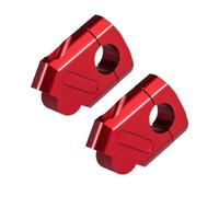 1 Par 22mm 28mm Motocicleta Bicicleta Elevador De Manillar Barra Abrazadera Montaje Bloque Fijo Elevador Manillar