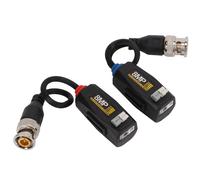 1 par 4K 8MP/1080P balún de video ABS BNC-M CAT5e/6