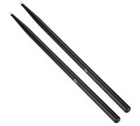 1 par 5a tambores, accesorios de instrumentos electrónicos antideslizantes de maple de maple para actuaciones de práctica para principiantes de la banda (Negro)