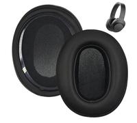 1 Par Almohadilla Auriculares para Sony WH-XB900N, WH-CH710N, WH-CH720N, WH-RF400, MDR-RF895RK de Espuma de Memoria y Cuero Proteico, Almohadillas Cascos de Repuesto