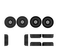 1 Par Auriculares Almohadillas Cojín de Silicona Recambio Compatible para JBL Tune 520BT, Auriculares Almohadillas Auriculares Suaves Cojines Protectores Cubre Auriculares (Negro)