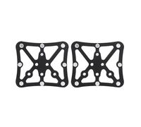 1 par Bicicletas Pedal Plataforma Adaptador para Bicicleta de Carretera Aleación de Aluminio Bicicletas Pedal Clip Adaptador de Pedal Bicicletas