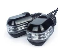 1 Par CNC 7/8 ''luz Final del Manillar De La Motocicleta Lámpara Ámbar Indicadores De Motocicleta Señal Giro Manija De Freno Luces La Barra Scooter Señal De Giro para Motocicleta