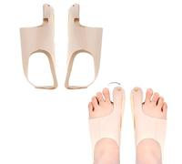 1 par corrector de juanetes, juanetes corrector nocturno y dia, órtesis para hallux valgus, órtesis correctora para hallux valgus, separador de dedos pulgar y pie