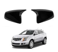 1 Par Cubierta Adhesiva Decorativa Carcasa Tapa Espejo Retrovisor para Cadillac SRX 2010-2016, Marco Espejo Lateral Superposición Pegatinas,Glossy Black
