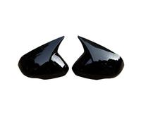 1 Par Cubierta Adhesiva Decorativa Carcasa Tapa Espejo Retrovisor para CR-V 2023 Glossy Black, Marco Espejo Lateral Superposición Pegatinas