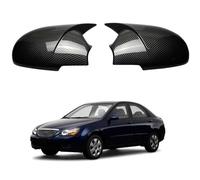 1 Par Cubierta Adhesiva Decorativa Carcasa Tapa Espejo Retrovisor para Kia Cerato 2005-2010, Marco Espejo Lateral Superposición Pegatinas,Carbon Fiber Texture