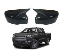 1 Par Cubierta Adhesiva Decorativa Carcasa Tapa Espejo Retrovisor para Nissan Frontier 2022-2025, Marco Espejo Lateral Superposición Pegatinas,Carbon Fiber Texture
