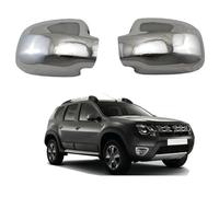 1 Par Cubierta Adhesiva Decorativa Carcasa Tapa Espejo Retrovisor para Renault Duster 2012-2018 Plating, Marco Espejo Lateral Superposición Pegatinas