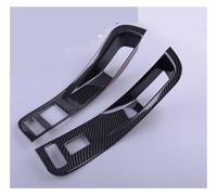 1 Par Cubiertas Panel Interruptor Elevación Ventana Delantera Automóvil LHD Para Para Camaro 2010 2011 2012 2013 2014 2015 Consola Coche Decorativa