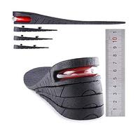1 Par De 3 Capas Unisex Aumento De La Altura De La Plantilla Del Zapato Del Tacón Ortesis Kit Estiramiento Con Cojín De Aire Ascensor Plantilla Del Zapato Levanta Kits De Insertos Para Hombres Mujeres