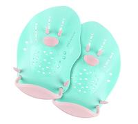 1 par de accesorios de natación de silicona para racionalizar la natación, paleta de mano, aleta de entrenamiento, múltiples aplicaciones de escenario, paleta de potencia