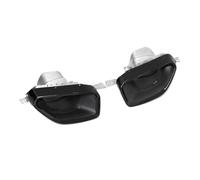 1 par de accesorios for coche, punta de silenciador compatible con BMW Serie 3 G20 G21 320i 325i 330i M340i 2019-2020, puntas de escape con aspecto MP(Black)