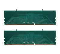 1 par de adaptadores DDR3 SO DIMM a DIMM de velocidad rápida, velocidad de transferencia de 5 Mb/s para operaciones eficientes de escritorio, compatibilidad universal, conversión de laptop